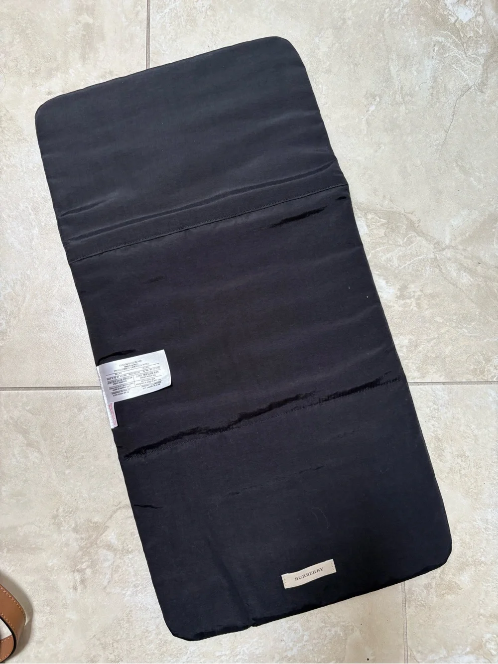 Burberry Haymarket Tote Diaper Bag